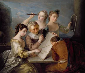 Der Sinn des Sehens, um 1744-47